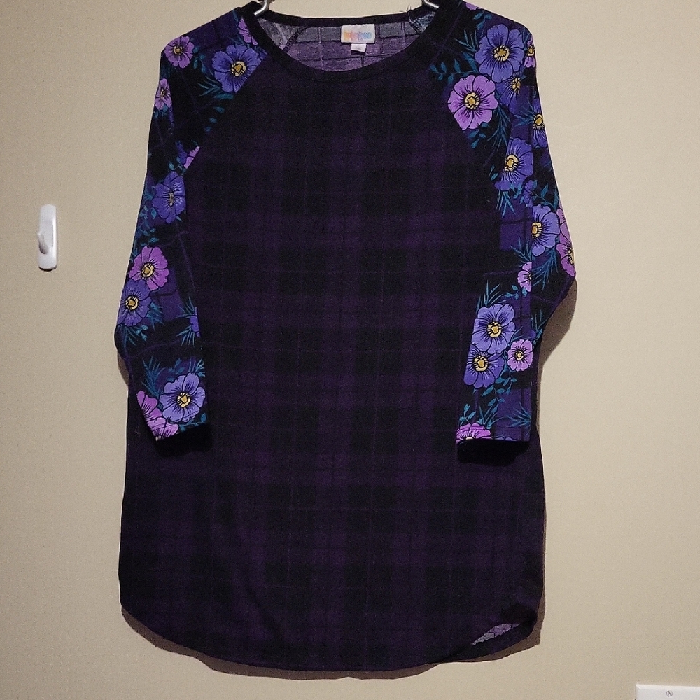 Floral Purple Women's Top